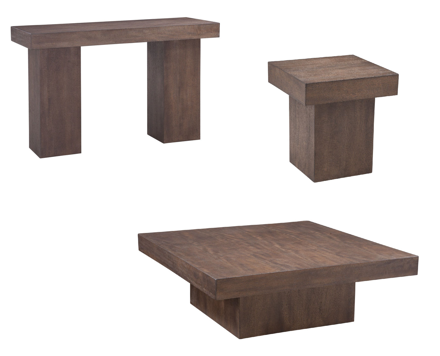 Padula - Oak Cocktail Table - Brown