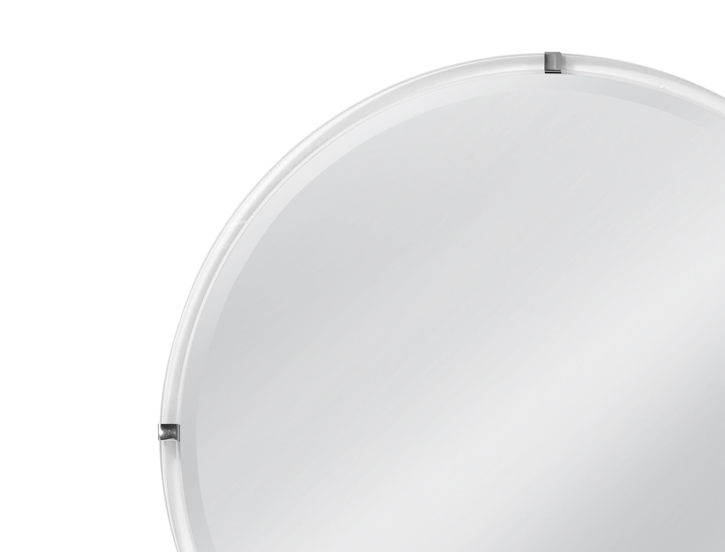 Liza - Wall Mirror - Brushed Nickel