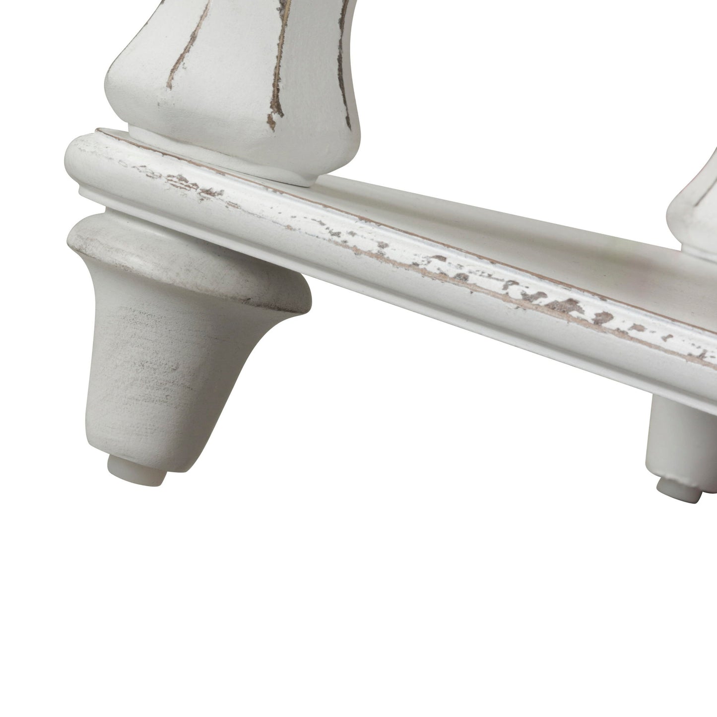 Magnolia Manor - Bed Bench - White