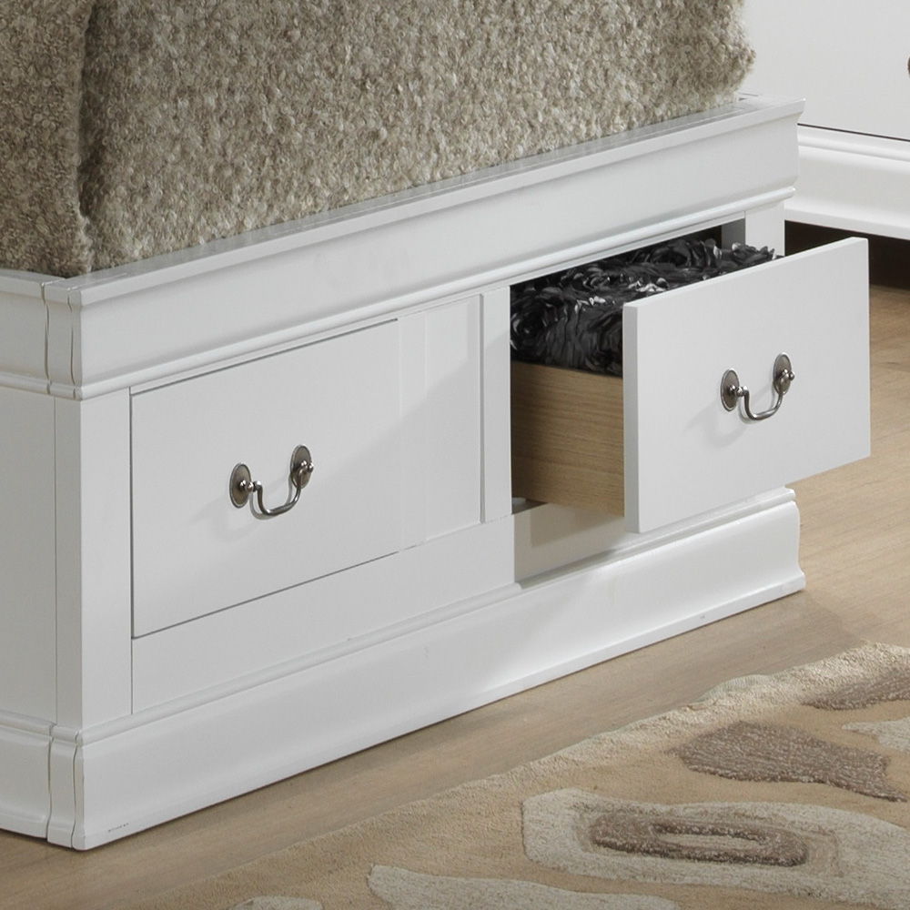 Glory Furniture - Louis Phillipe - Bookcase Storage Bed