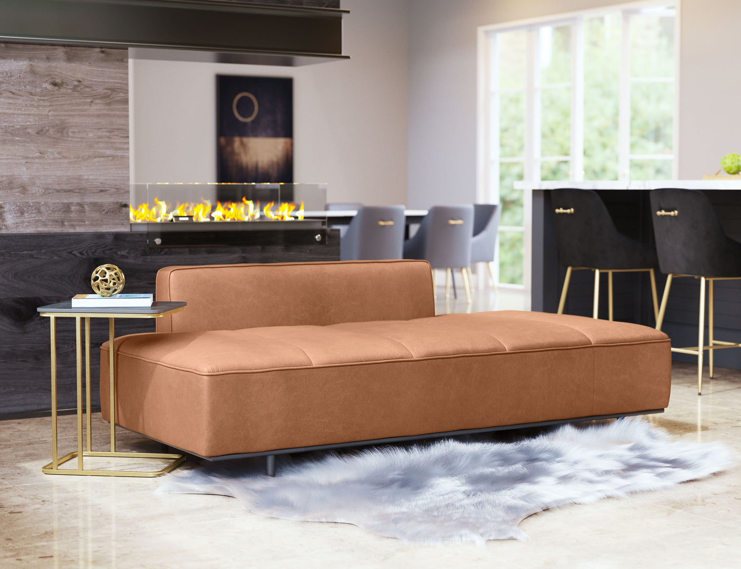 Confection - Sofa - Brown