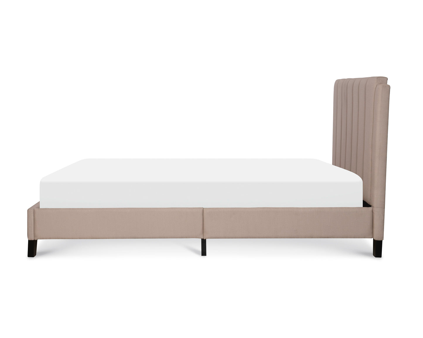 Sawyer - Vertically Channeled Platform Bed