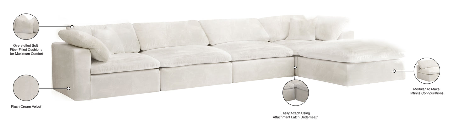 Cozy - Modular Sectional - Beige - Fabric