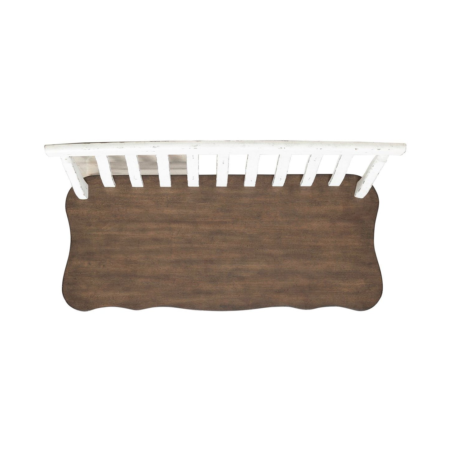 Al Fresco - Slat Back Bench (RTA) - White