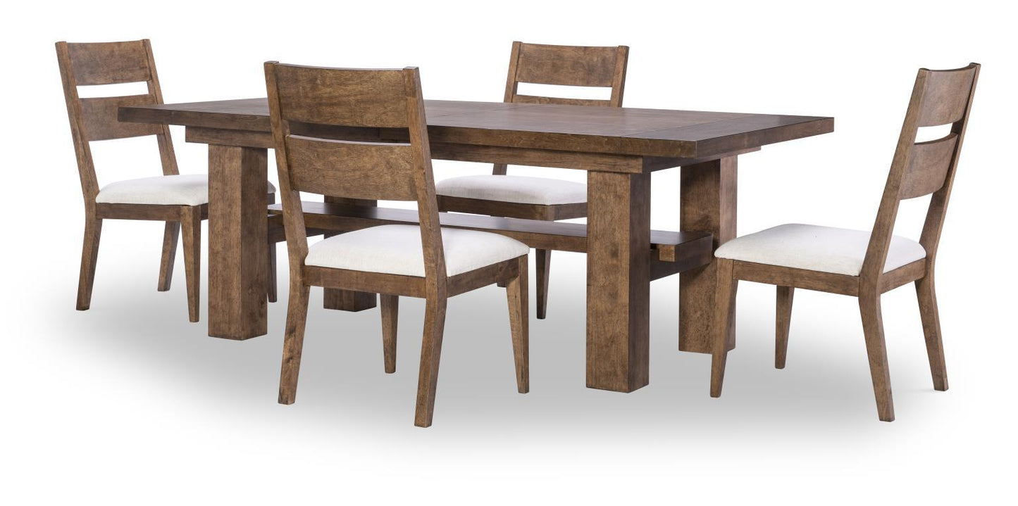 Artisan's Place - Ladder Back Side Chair (Set of 2) - Vintage Pine Ironwood