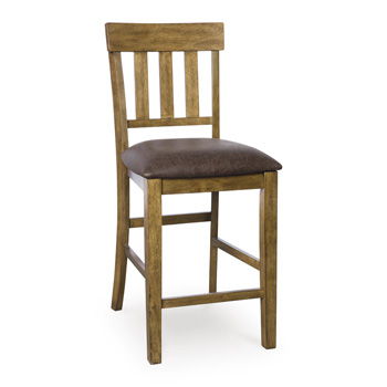 Urbinforte - Upholstered Barstool (Set of 2) - Light Brown
