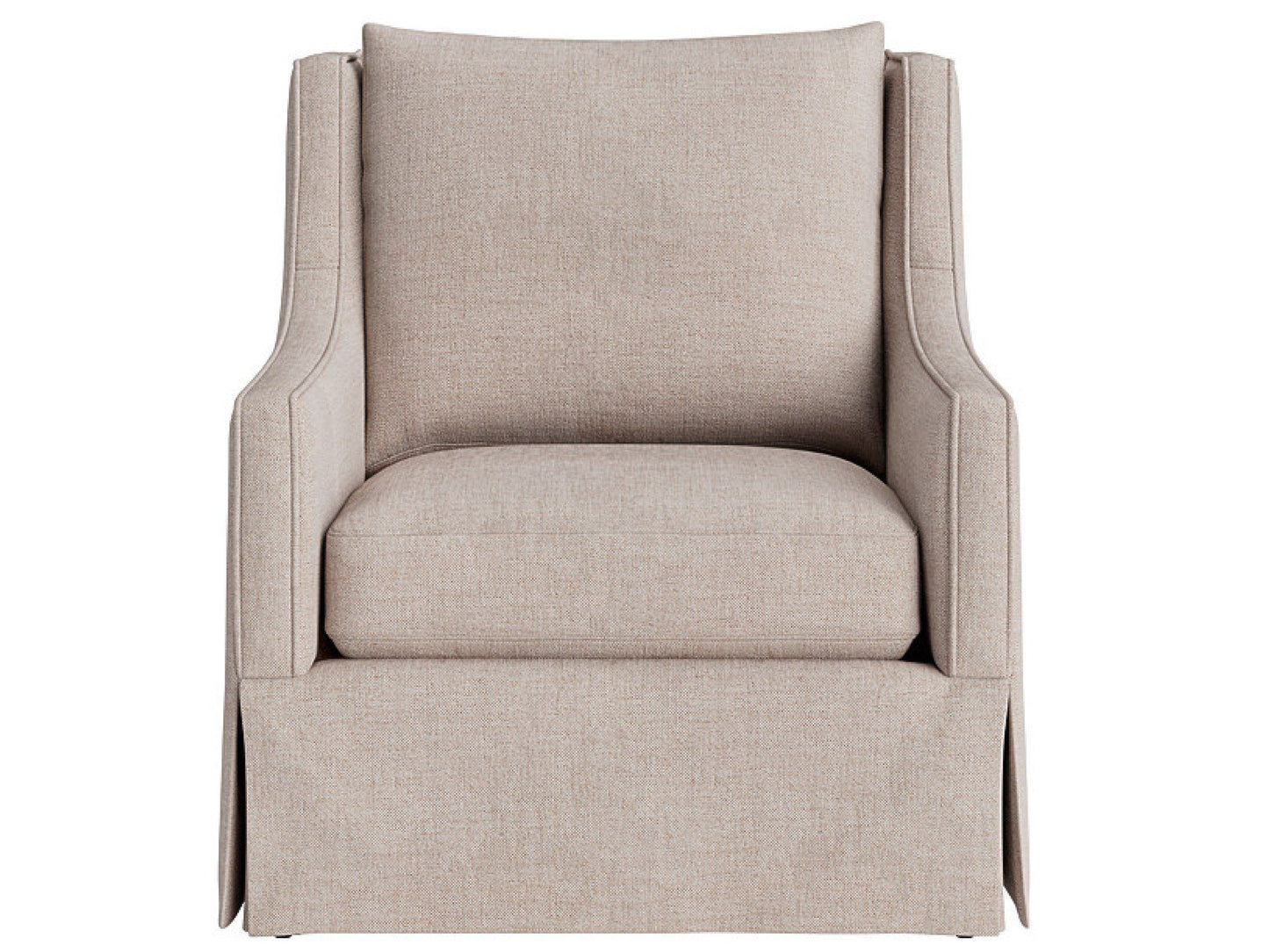 Hudson - Skirted Recliner, Special Order - Beige
