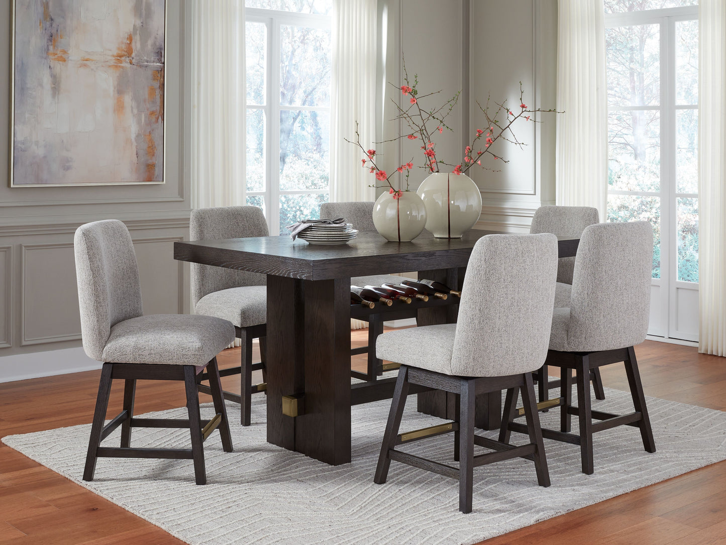 Burkhaus - Rectangular Counter Table Set