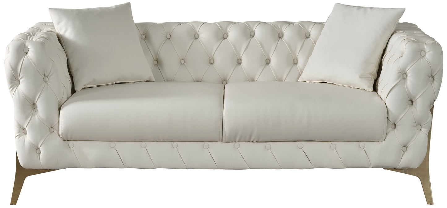 Aurora - Loveseat - Cream