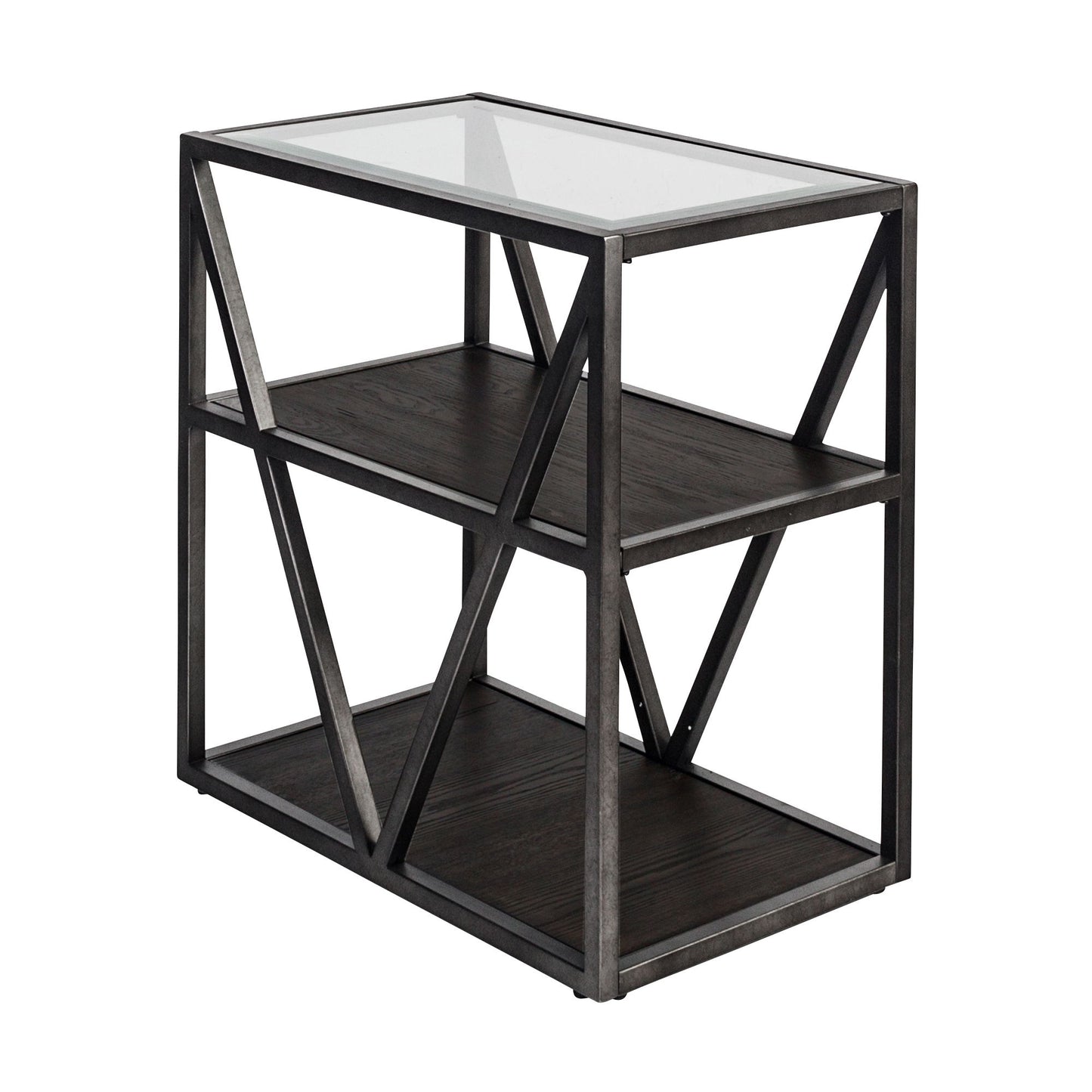 Arista - Chair Side Table - Dark Gray