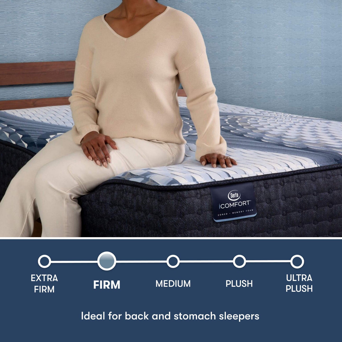 iComfort - 11.5" Elana Memory Foam Firm Mattress