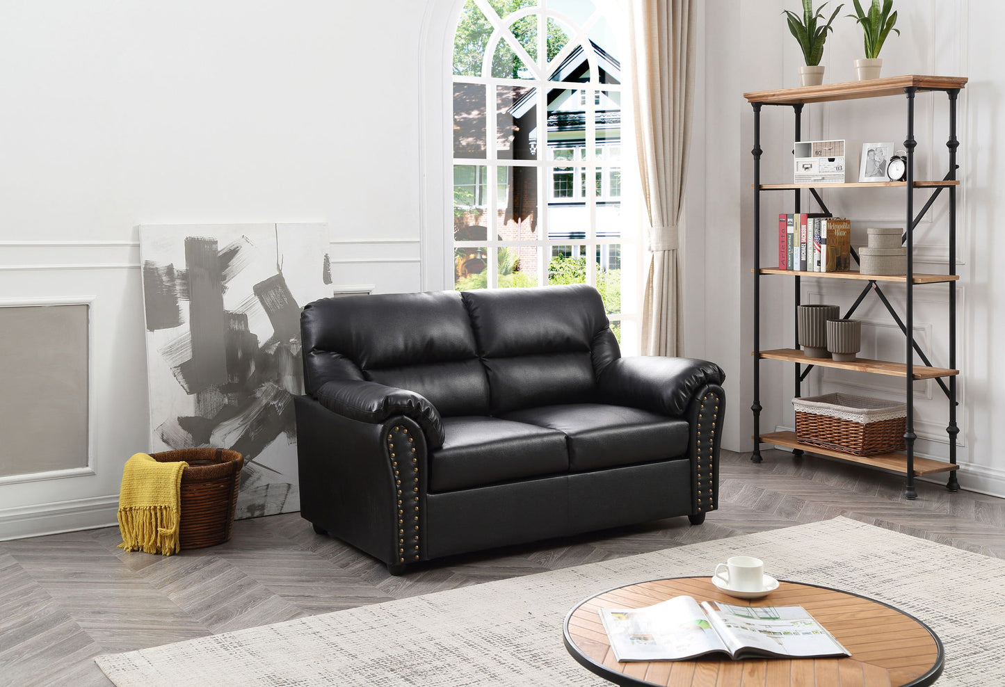 Olney - Loveseat - Black