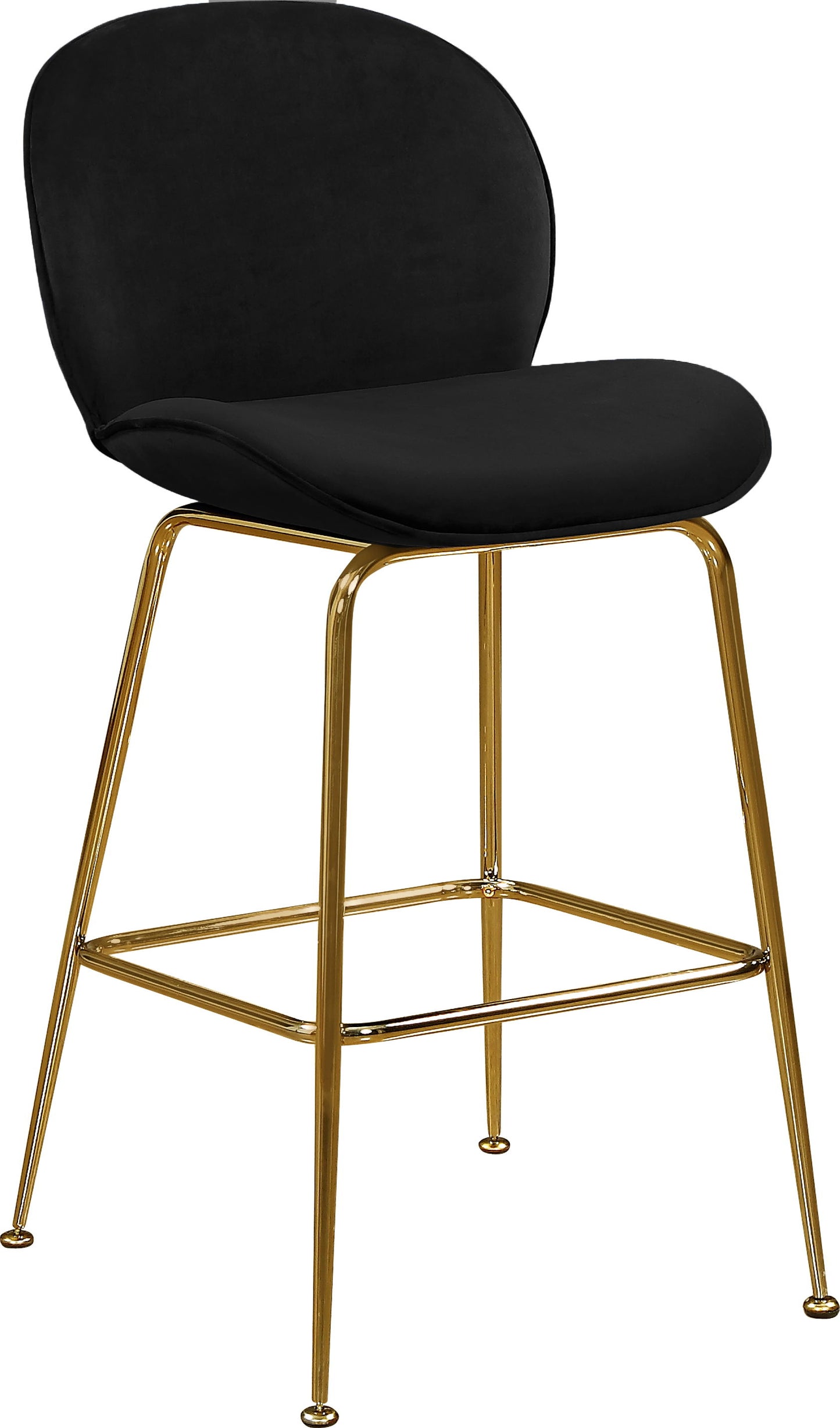 Paris - Stool with Gold Legs (Set of 2)