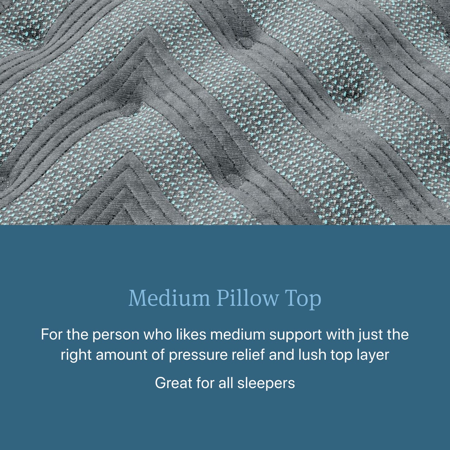Beautyrest - Level One Medium Pillow Top Mattress