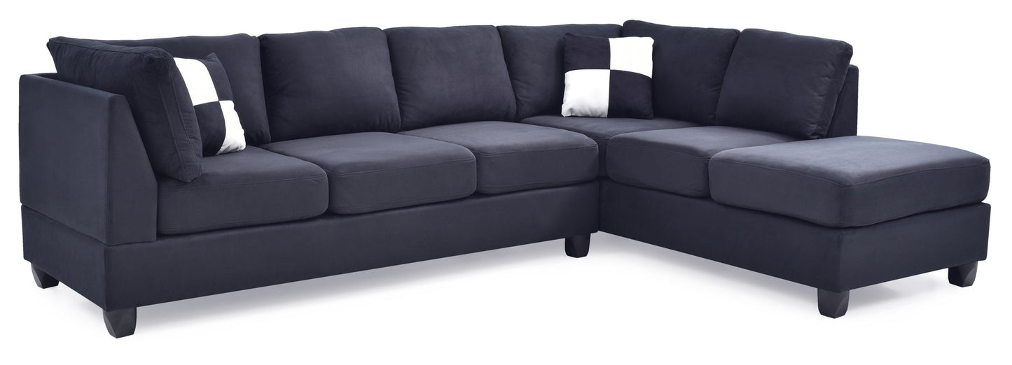 Glory Furniture - Malone - Fabric Sectional