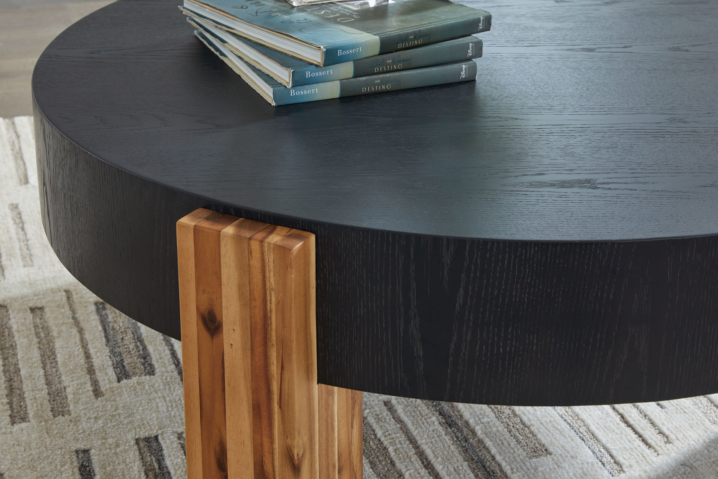 Breenmore - Occasional Table Set (Set of 2) - Black / Natural