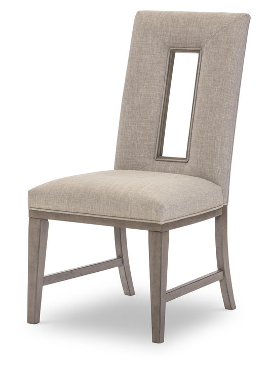 Castalia - Upholstered Side Chair (Set of 2) - Slate Stone