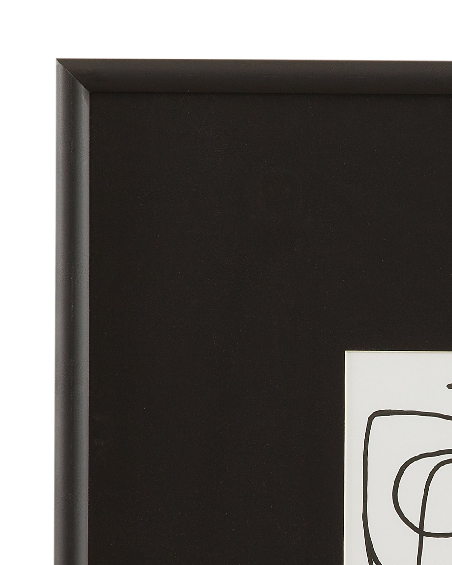Form Study Framed Print (Set of 4) - Black