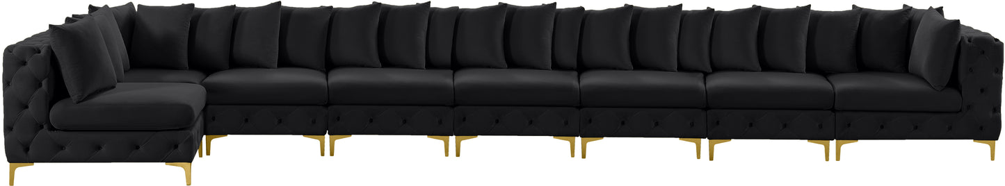 Tremblay - Modular Sectional 8 Piece - Black - Modern & Contemporary