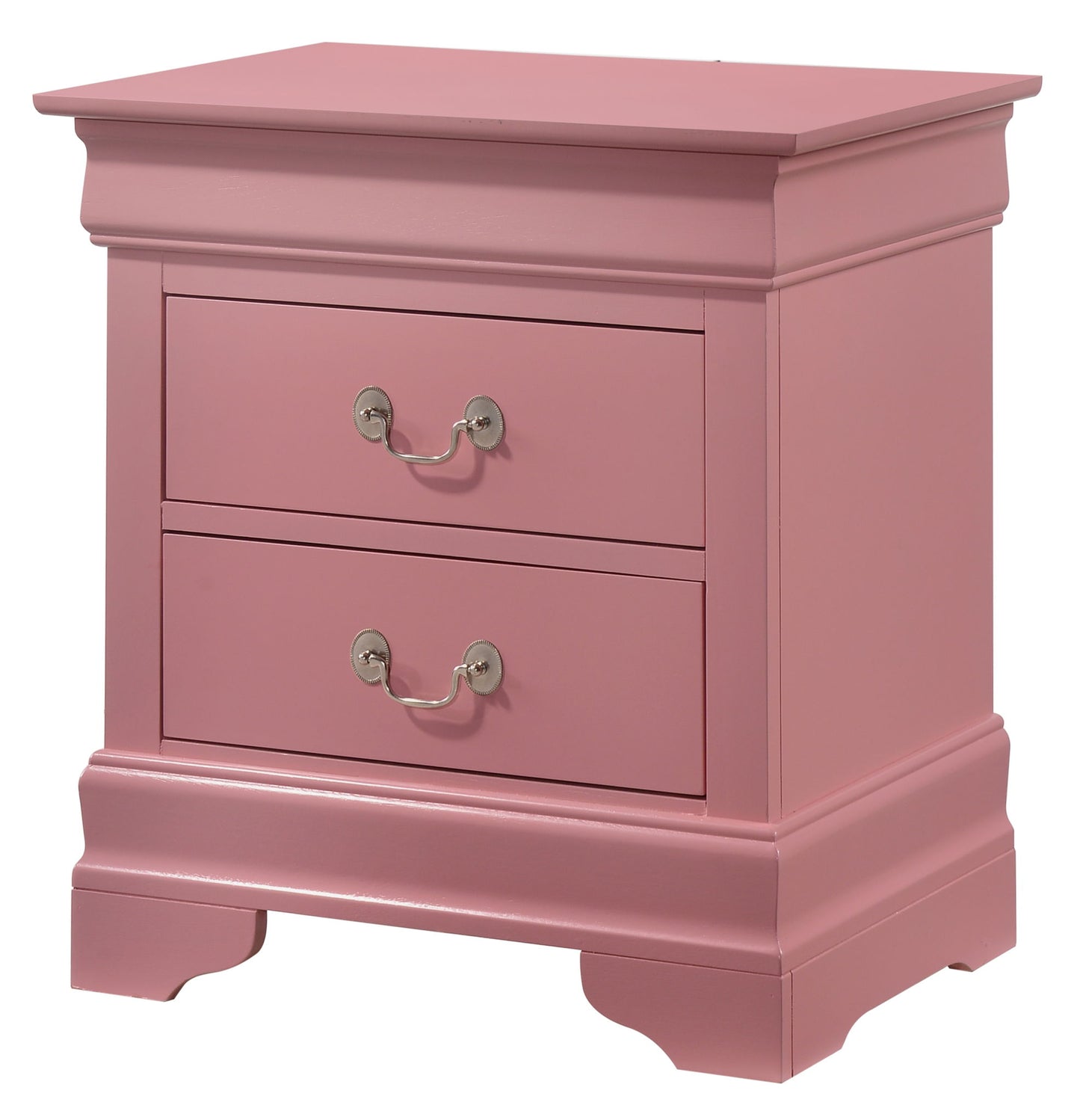 Glory Furniture - Louis Phillipe - 2 Drawer Nightstand