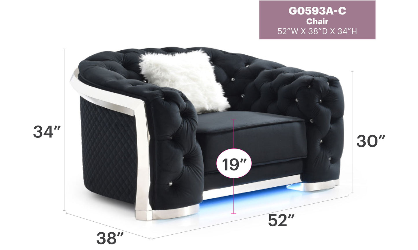 Glory Furniture - Sapphire - Chair