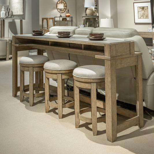 Millstone - Console Bar Table - Nutmeg