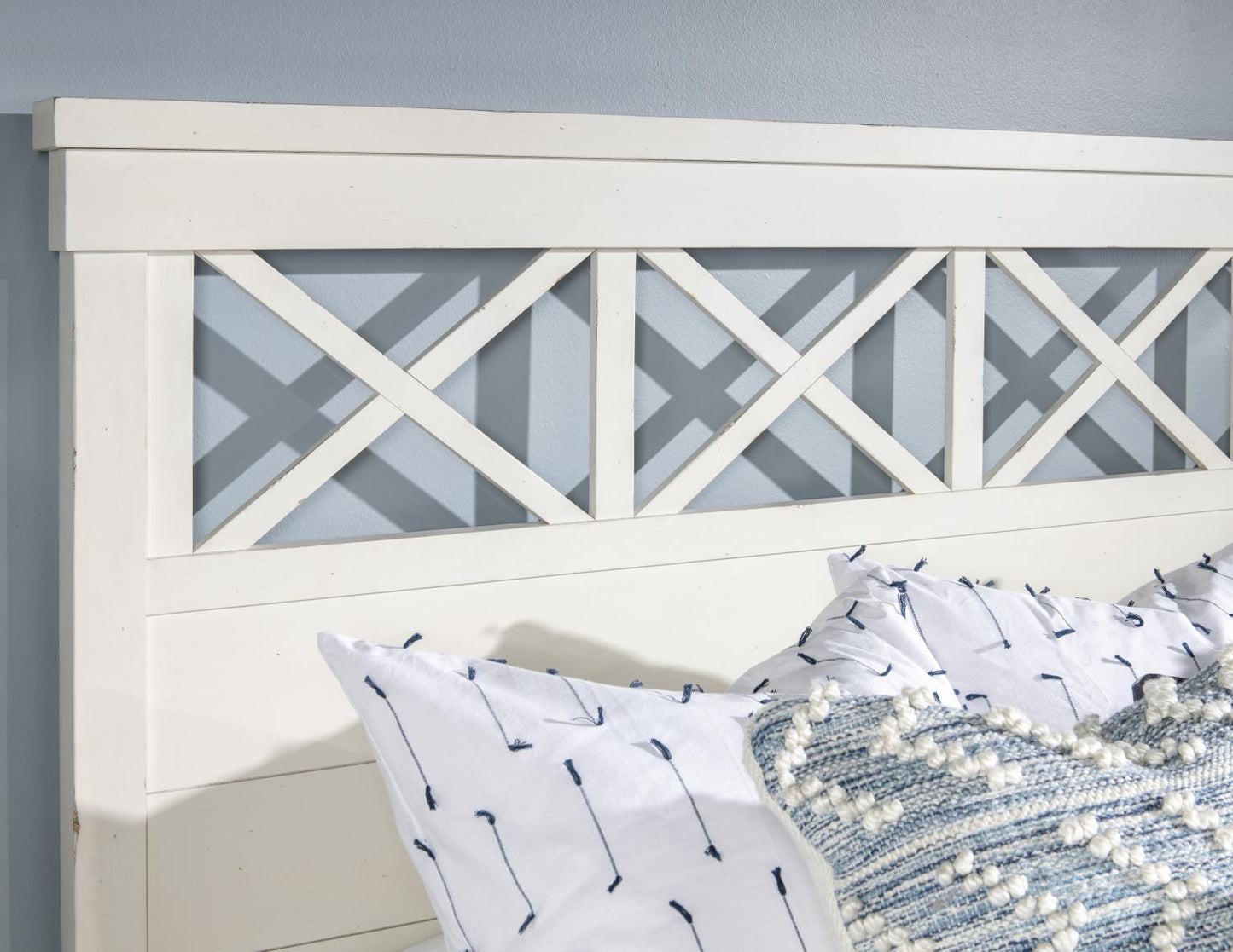 XXX's And OOO's - Complete Panel Bed With Storage Footboard