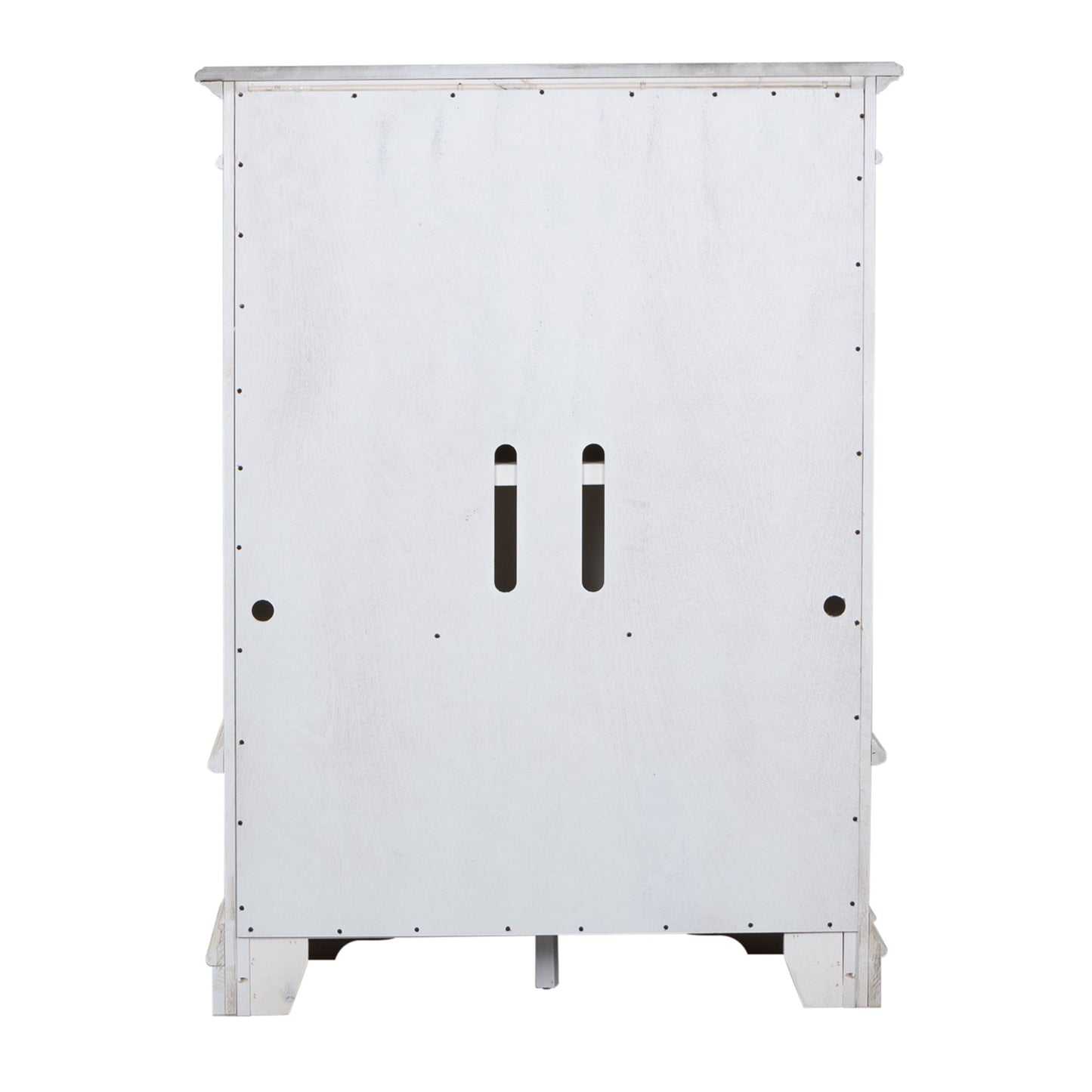 Abbey Park - Mirrored Door Chest - White