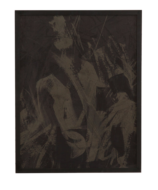 Rain Shadow I Framed Print - Dark Gray