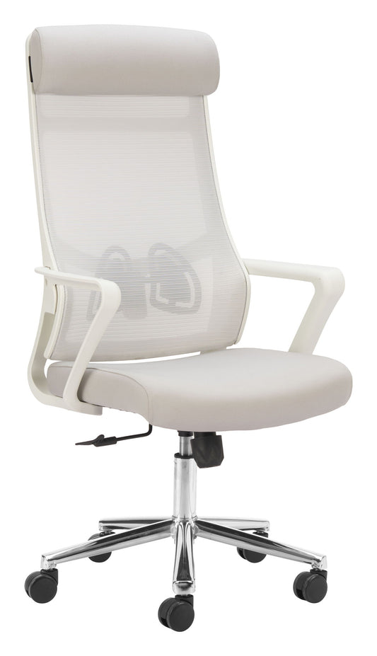 Jett - High Back Office Chair - Light Gray