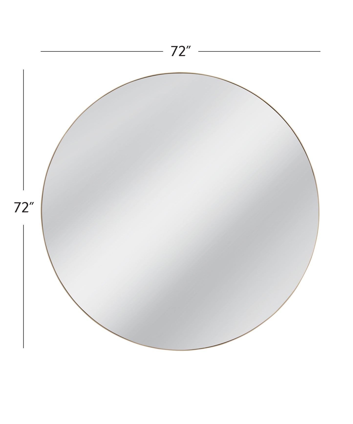 Eltham - Wall Mirror - Antique Gold