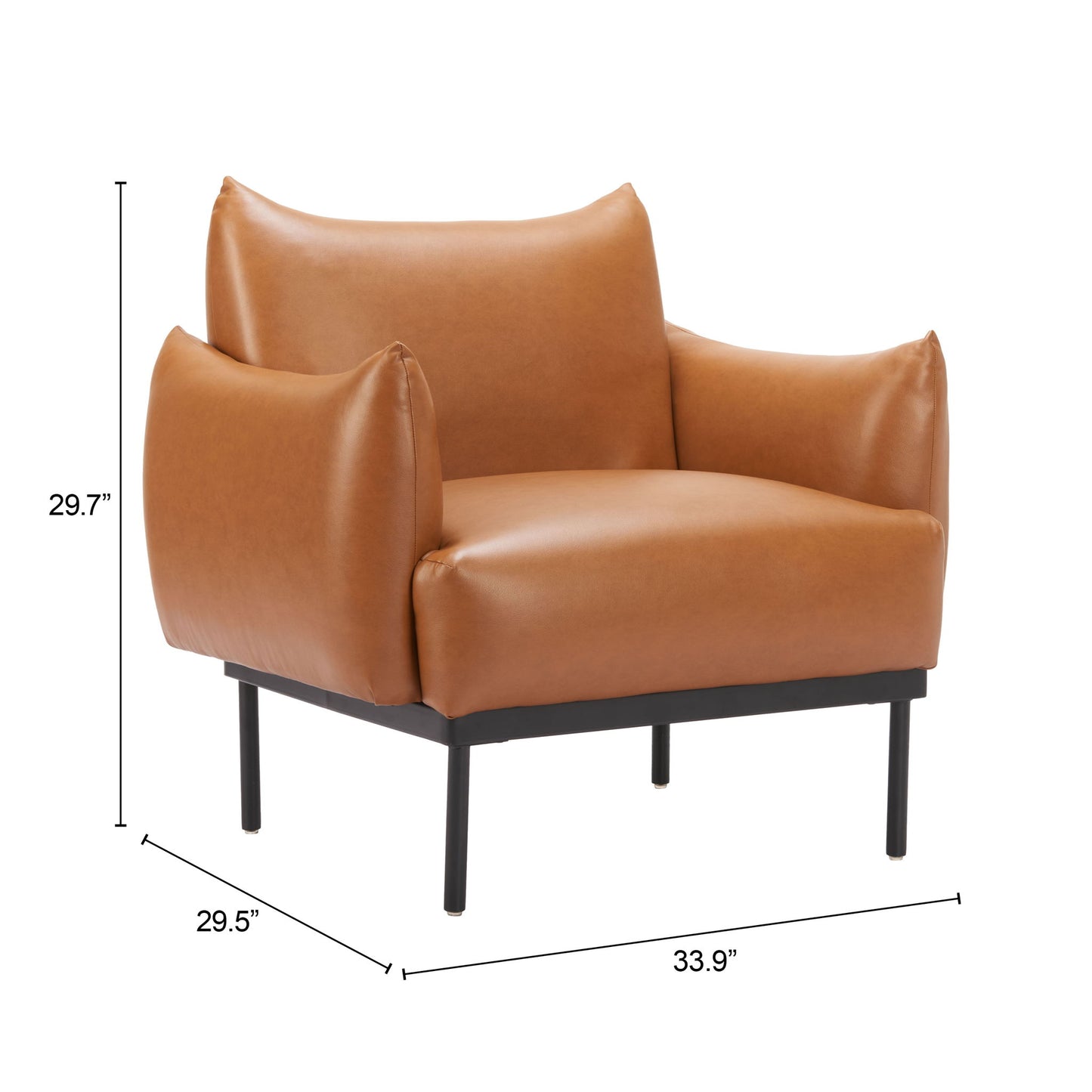 Sekil - Accent Chair - Brown