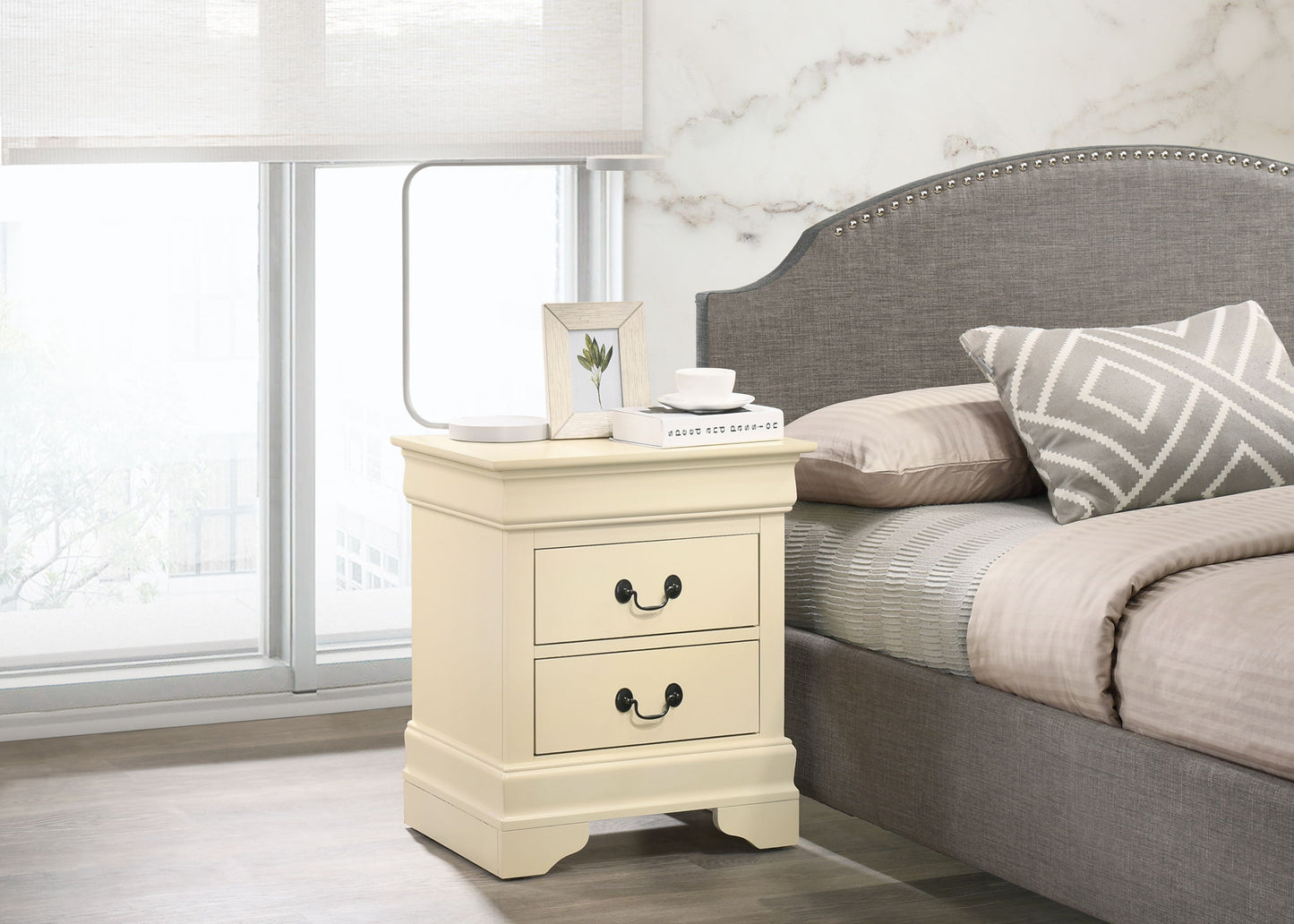 Glory Furniture - Louis Phillipe - Nightstand