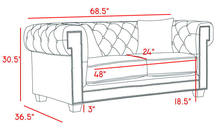 Bowery - Loveseat