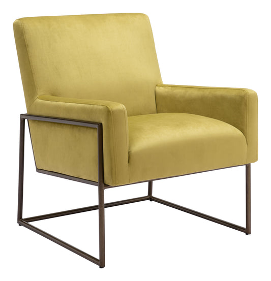 New York - Accent Chair - Olive Green