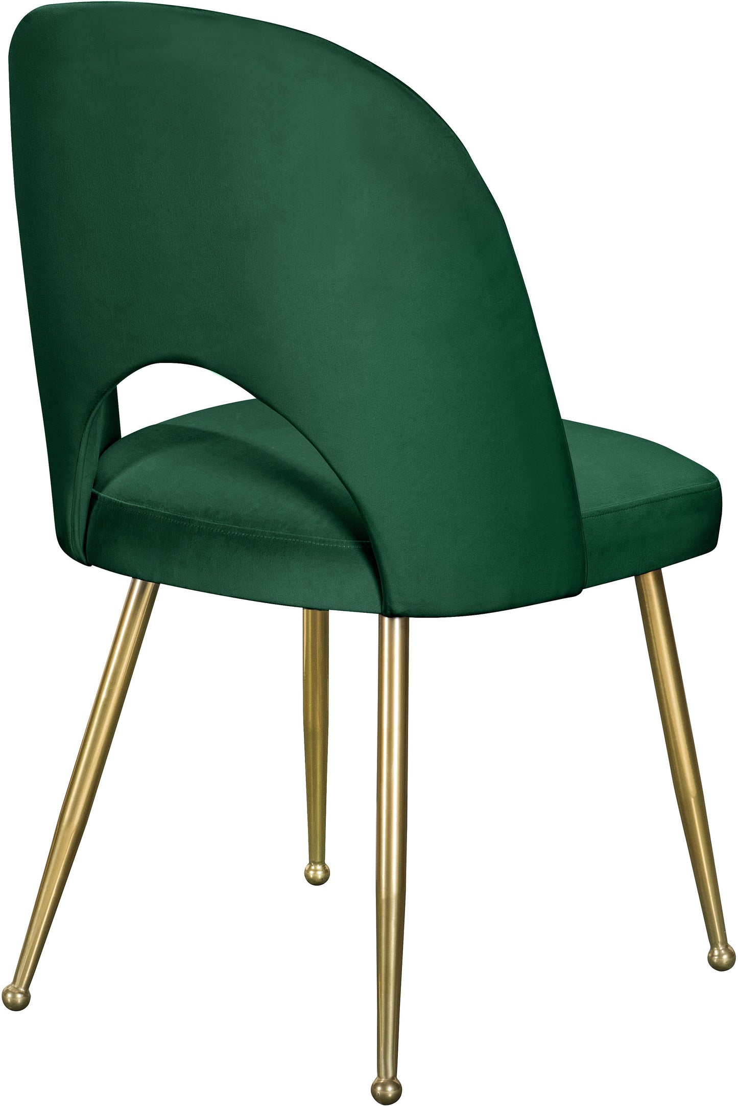 Logan - Dining Chair (Set of 2) - Gold Legs