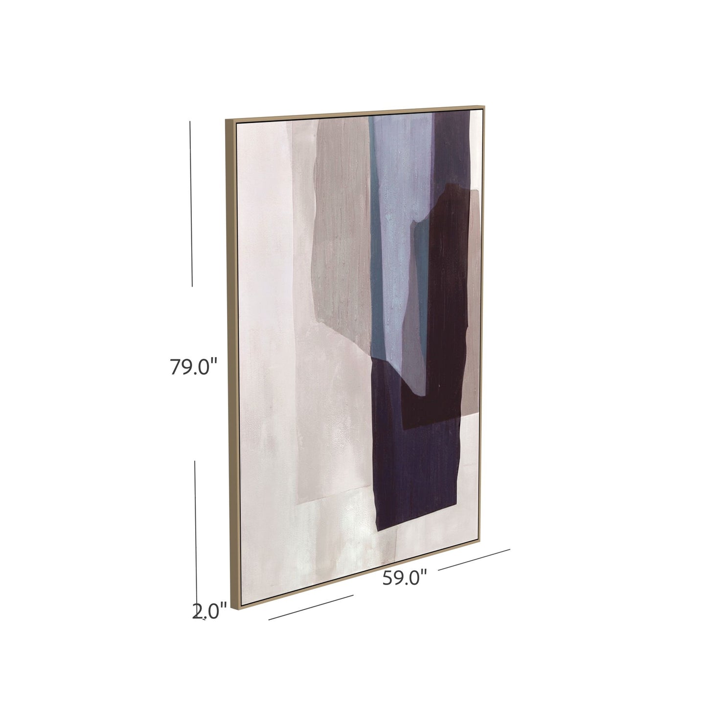 Salone Canvas Art - Beige