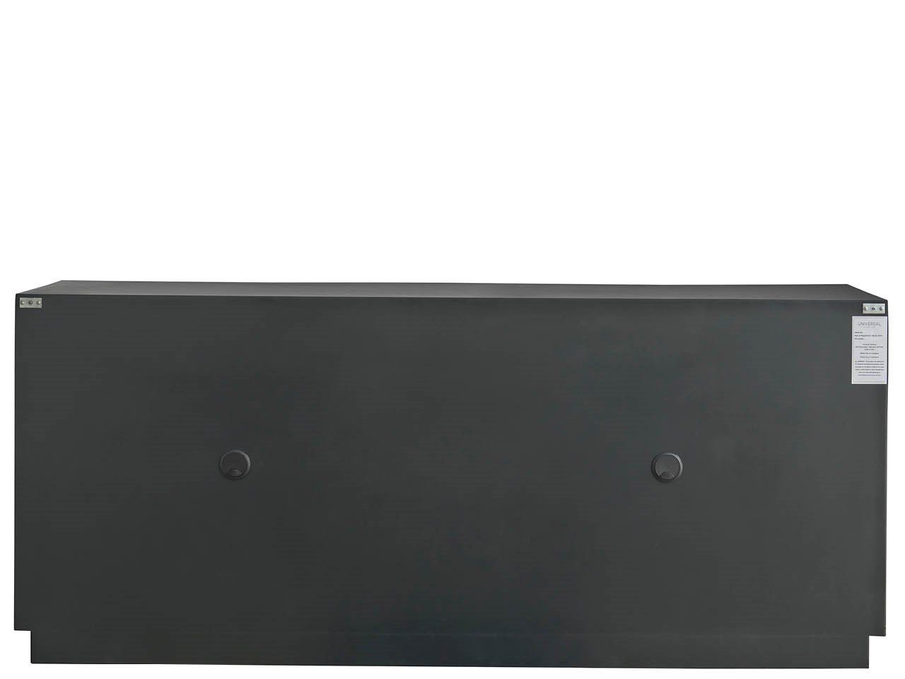 Modern - Stone Credenza - Black / Beige