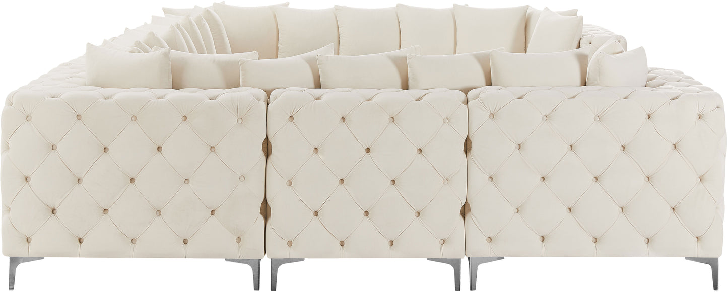 Tremblay - Modular Sectional 8 Piece - Cream - Fabric