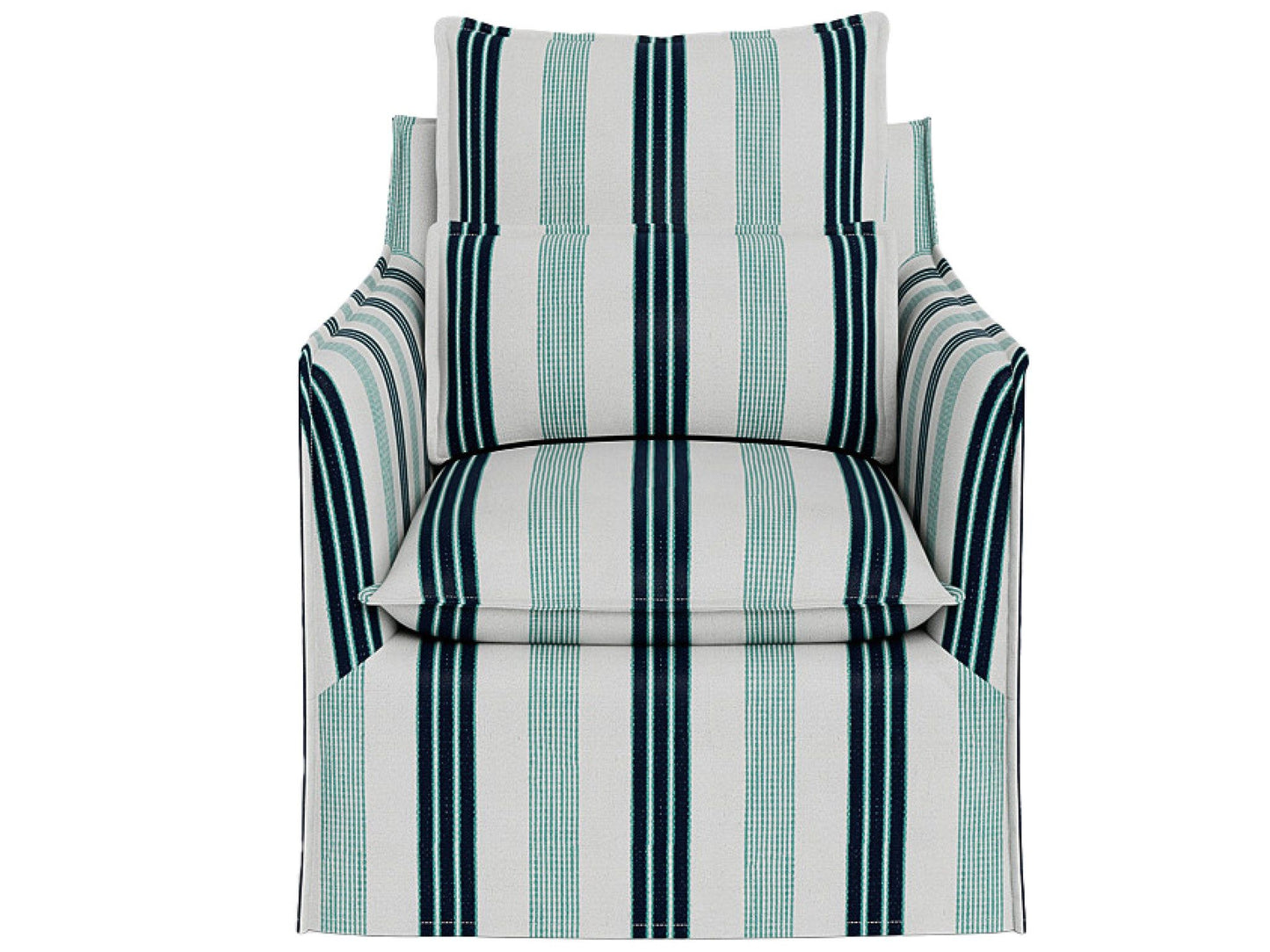 Coastal Living Outdoor / Siesta Key - Outdoor Swivel Chair, Special Order - Blue