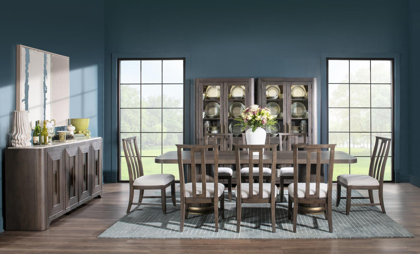 Lancia - Wood Side Chair (Set of 2) - Charred Oak