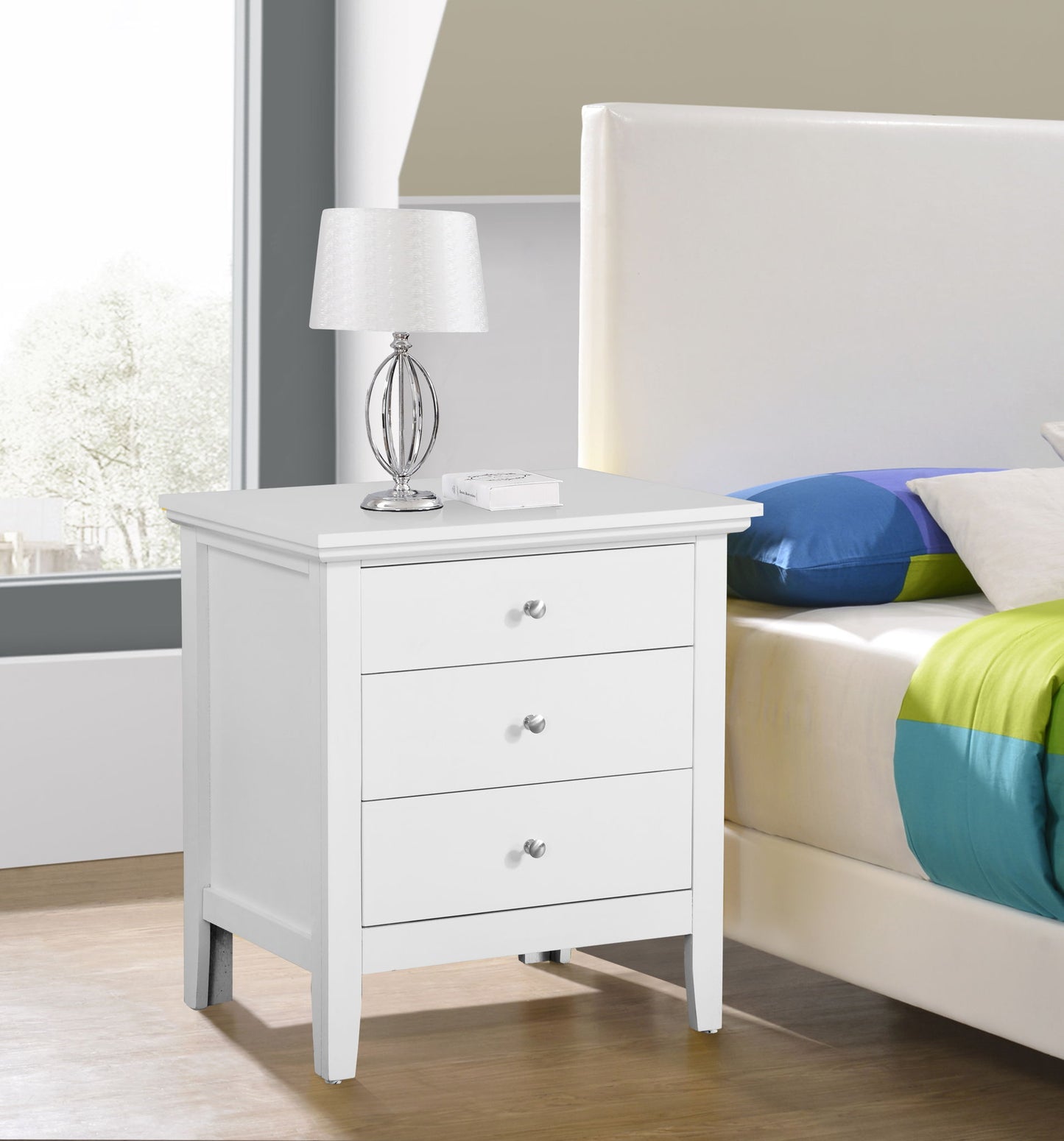 Glory Furniture - Hammond - 3 Drawer Nightstand