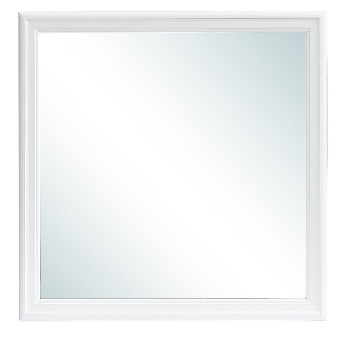 Lorana - 38" Mirror - Silver Champagne