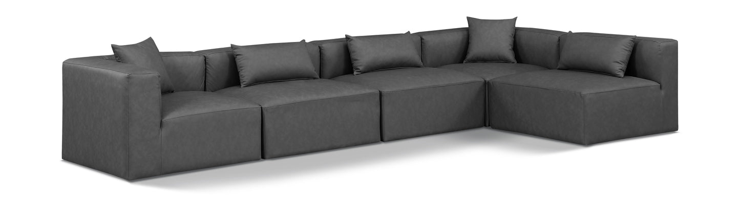 Cube - 5 Piece Modular Sectional