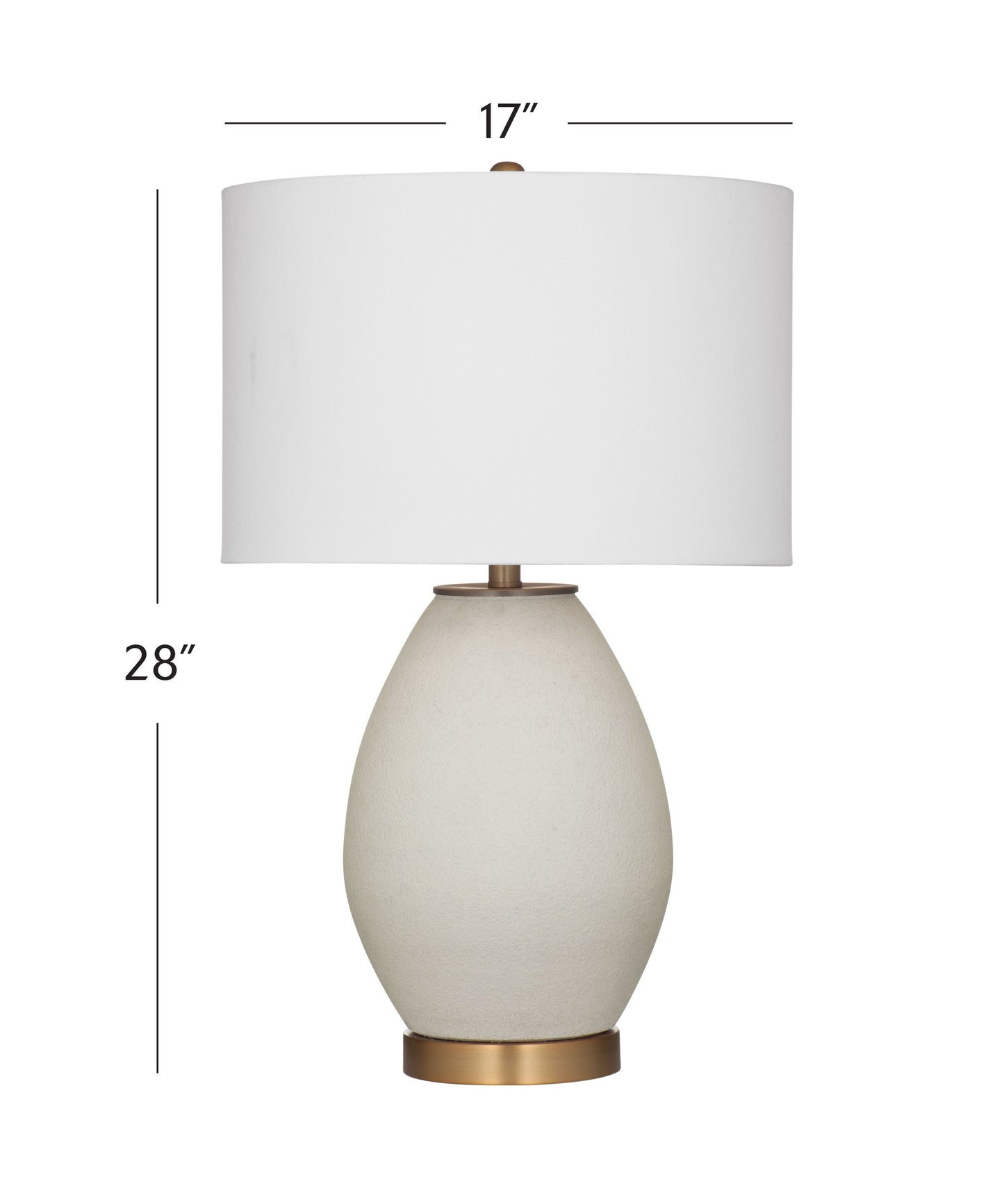 Isabella - Table Lamp - White