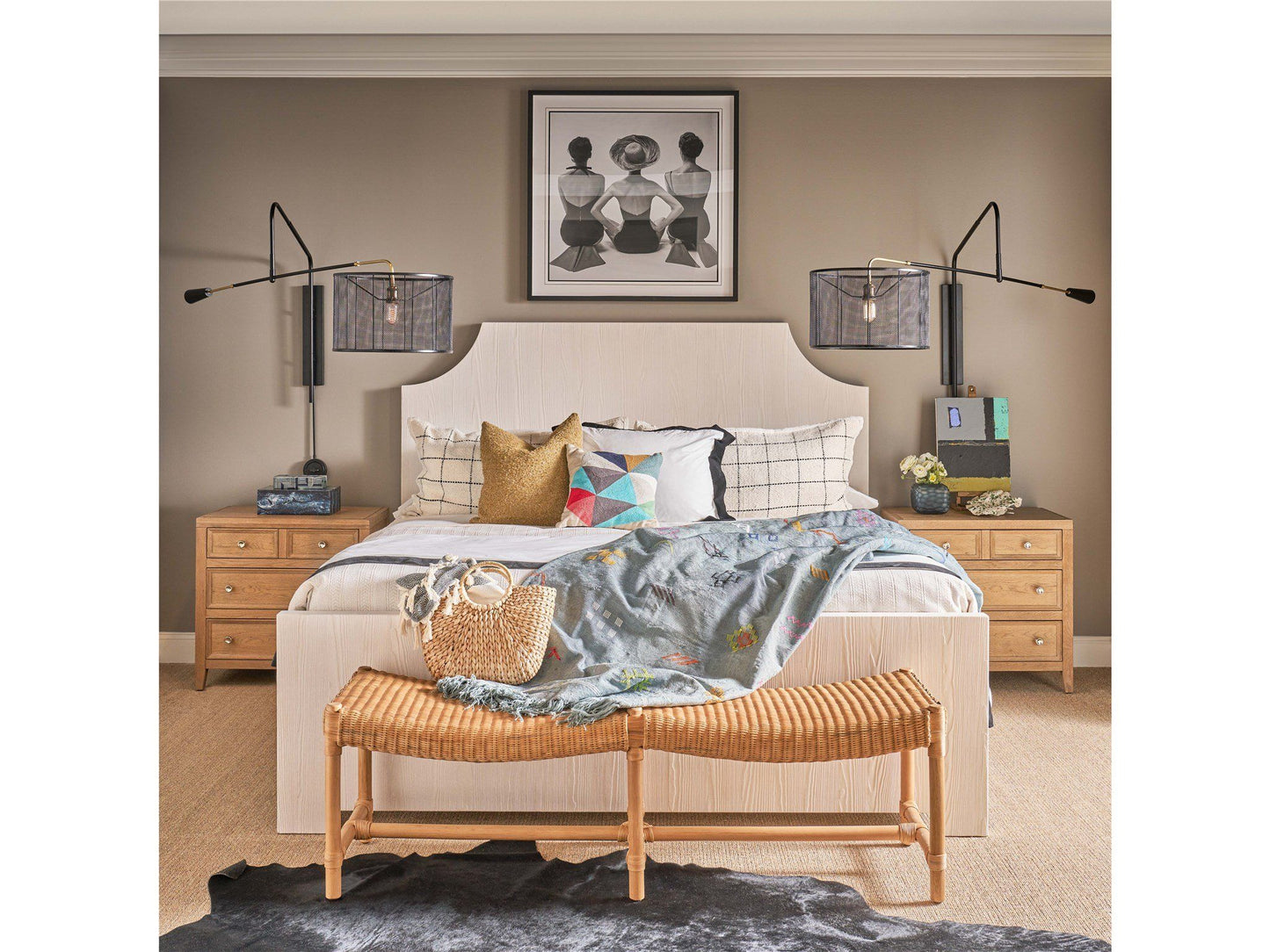 Weekender Coastal Living Home / Murro Bay - Bench - Light Brown