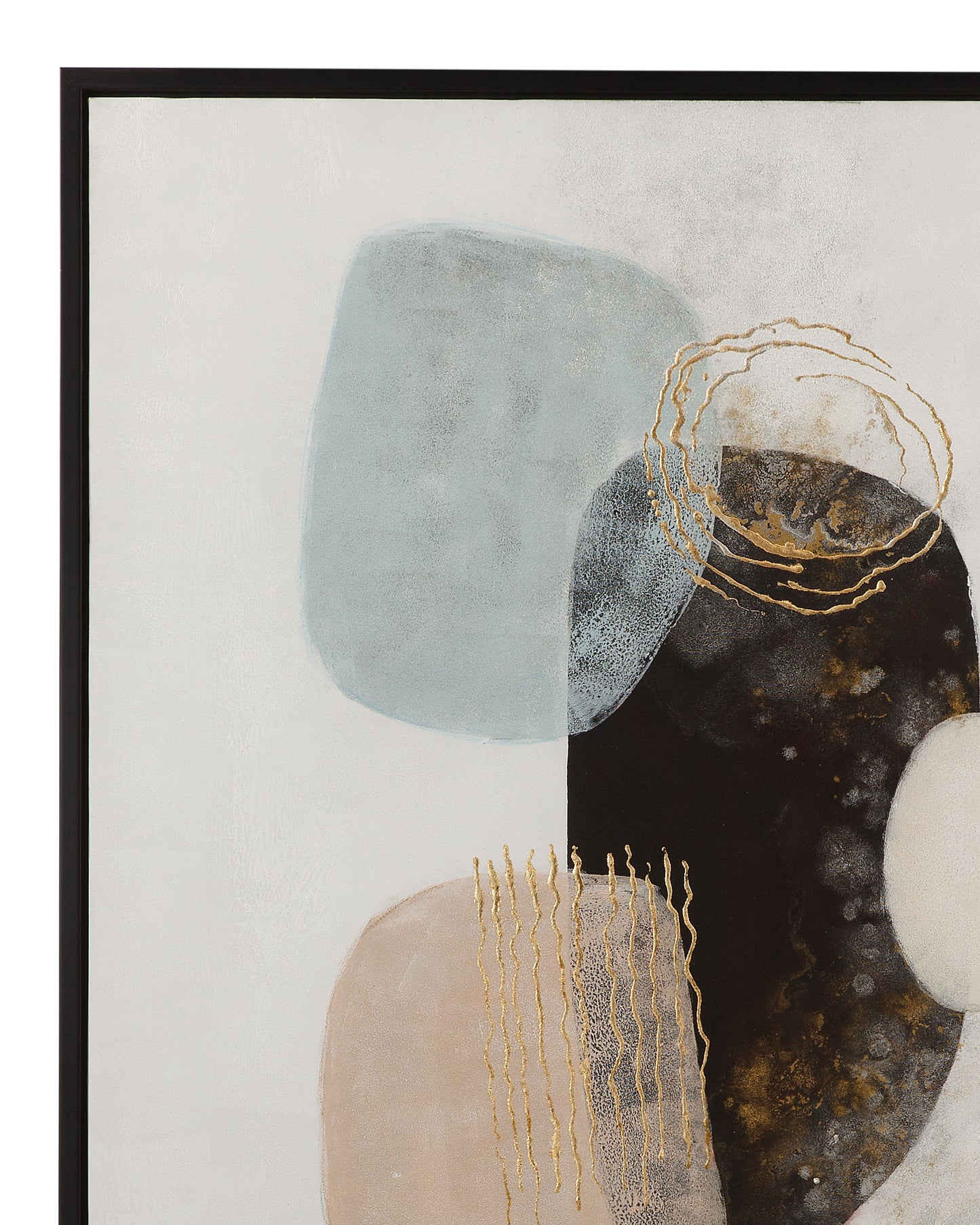 Athena Framed Canvas (Set of 2) - Gray