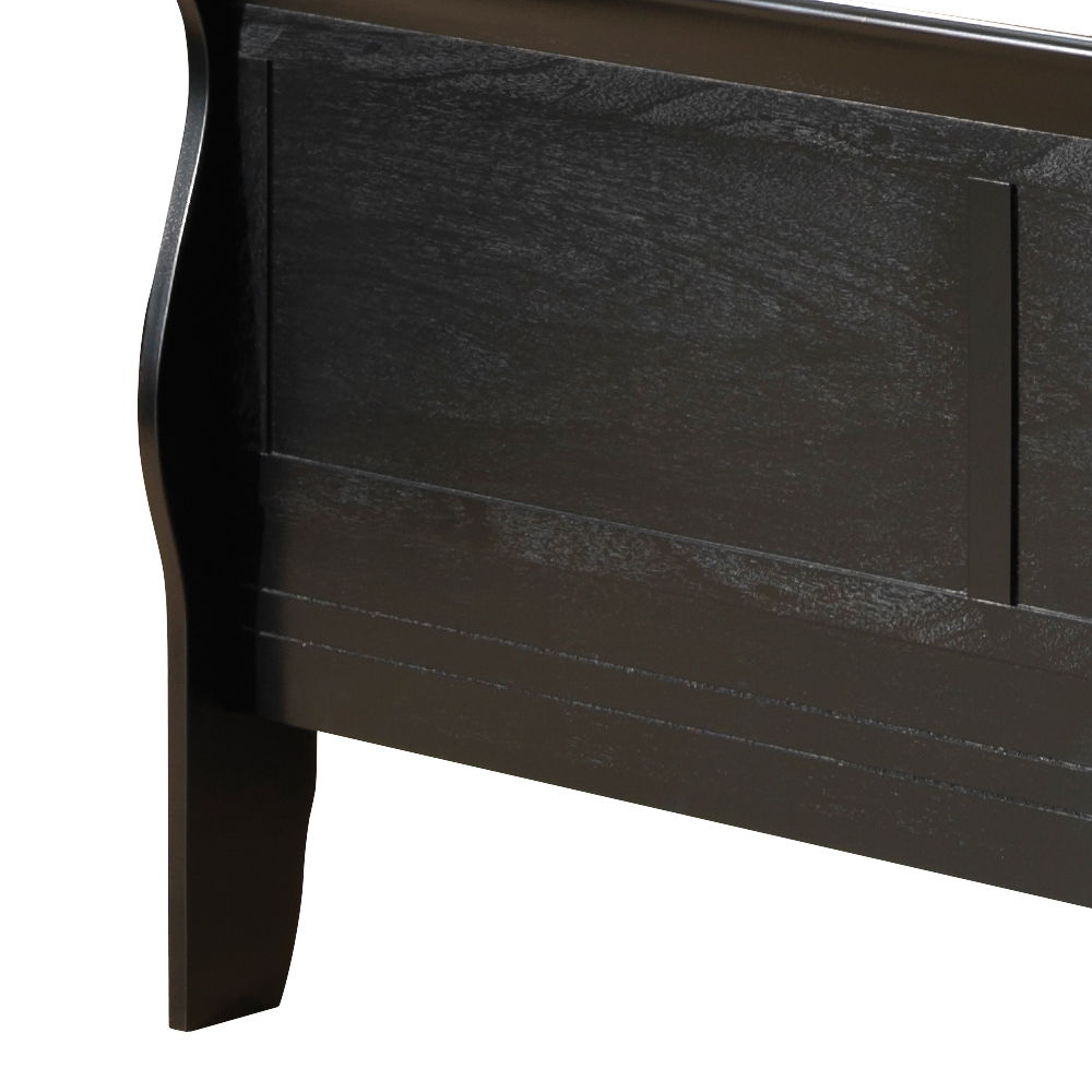 Glory Furniture - Louis Phillipe - Sleigh Bed