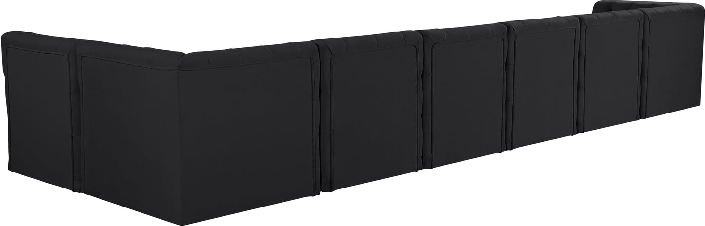 Tuft - Modular Sectional 7 Piece - Black