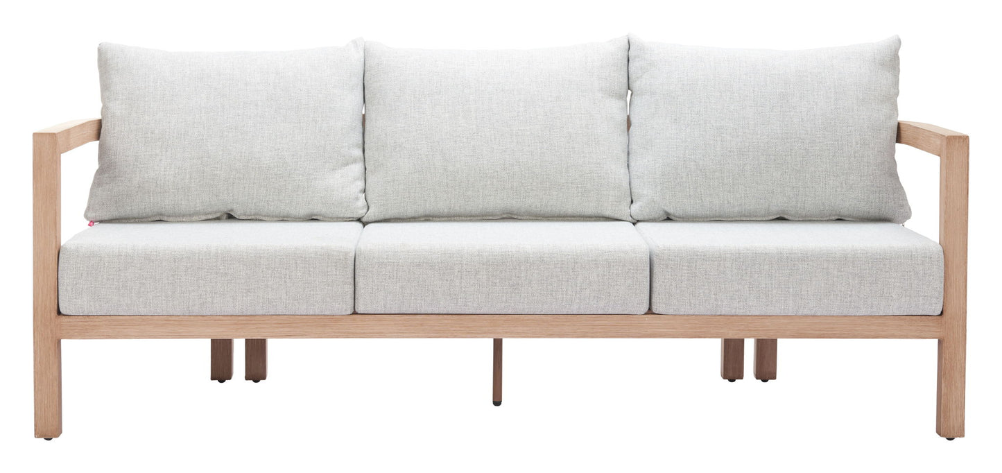 Leto - Outdoor Sofa - Gray